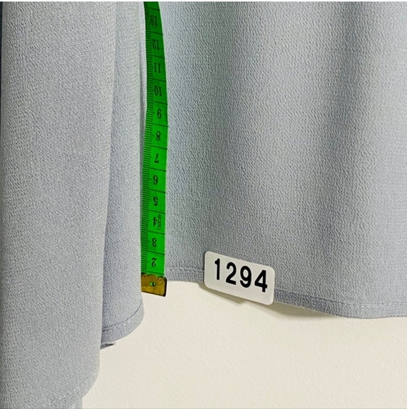 Forever 21 Grayish Light Blue Open Kimono Style Cardigan Size Small - Picture 7 of 7